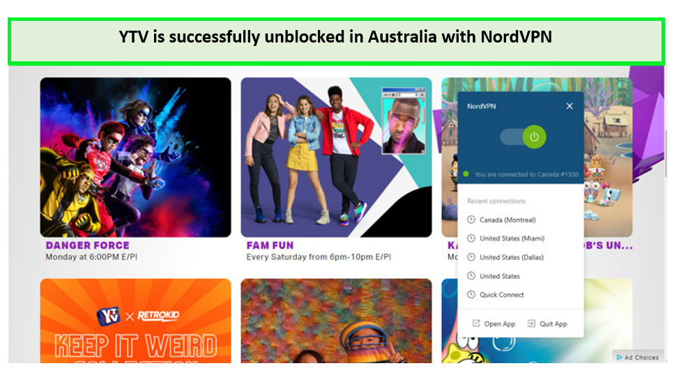 Unblock-YTV-in-Australia-with-NordVPN
