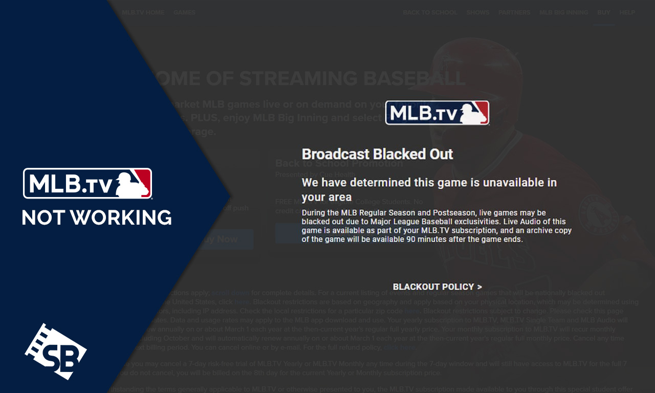 MLBTV Not Working With VPN Easy Hacks for 2022
