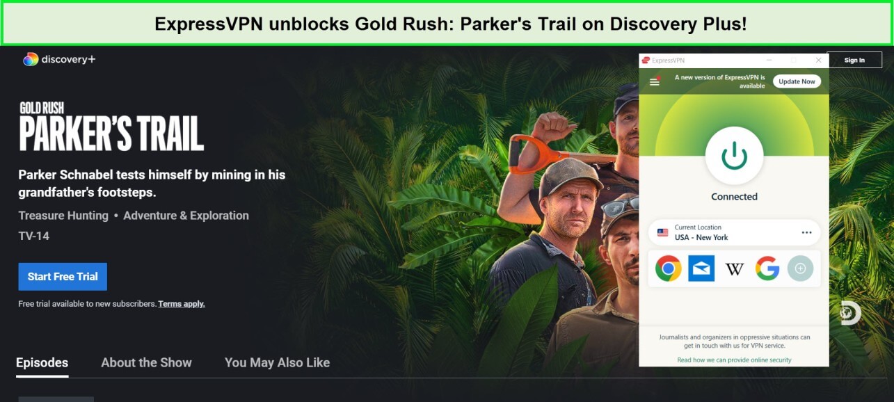expressvpn-unblocks-gold-rush-parkers-trail-on-discovery-plus-in-Netherlands