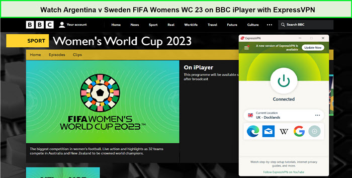 Watch-Argentina-v-Sweden-FIFA-Womens-WC-23-on-BBC-iPlayer-in-Spain-with-ExpressVPN