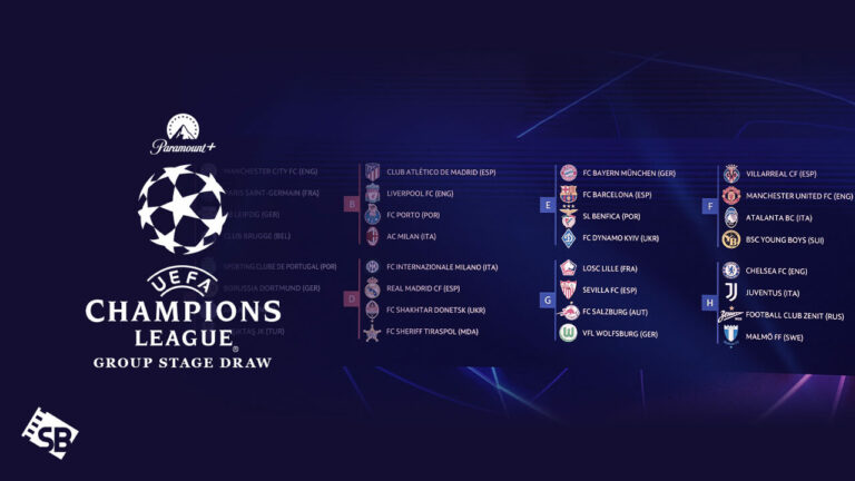 Watch UEFA Champions League Group Stage Draw On Paramount 768x432 