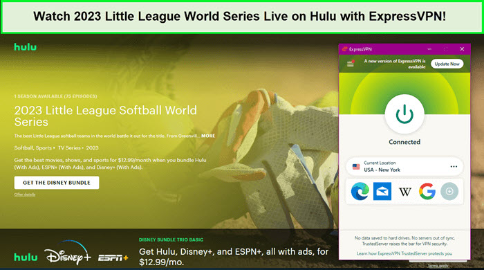 Watch-2023-Little-League-World-Series-Live-on-Hulu-with-ExpressVPN-in-South Korea