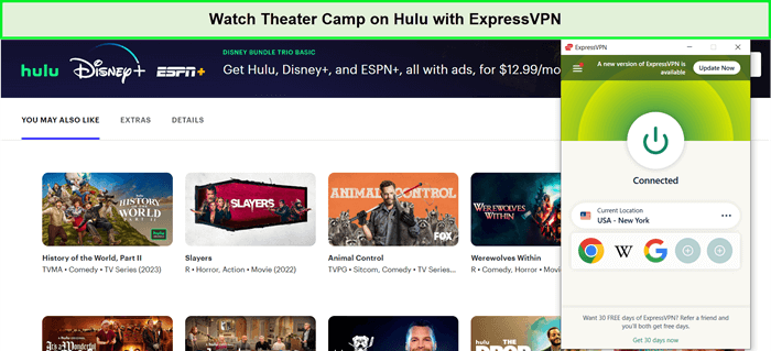 watch-theater-camp-in-Singapore-on-hulu-with-expressvpn
