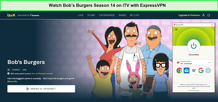 Watch-Bobs-Burgers-Season-14-in-South Korea-on-ITV-with-ExpressVPN