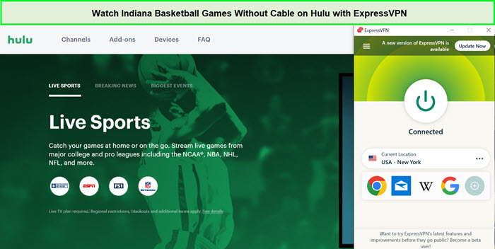 Watch-Indiana-Basketball-Games-Without-Cable-in-Netherlands-on-Hulu-with-ExpressVPN