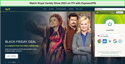 Watch-Royal-Variety-Show-2023 on-ITV-with-ExpressVPN in-Canada