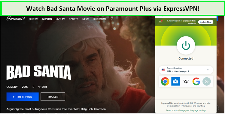 Watch-Bad-Santa-Movie-in-India-on-Paramount-plus-via-ExpressVPN