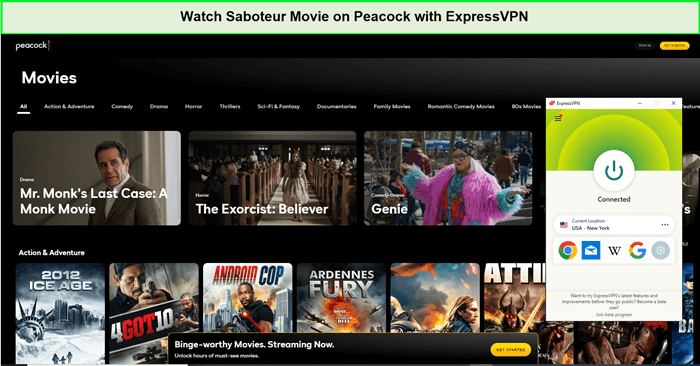 Watch-Saboteur-Movie-in-Netherlands-on-Peacock-with-ExpressVPN