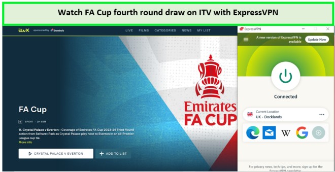 Watch-FA-Cup-fourth-round-draw-in-India-on-ITV-with-ExpressVPN