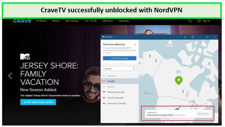 crave-tv-succesfully-unblocked-with-NordVPN-in-Japan