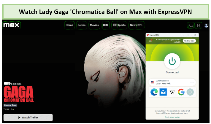 watch-lady-gagas-chromatica-ball-concert special-in-Spain-on- max
