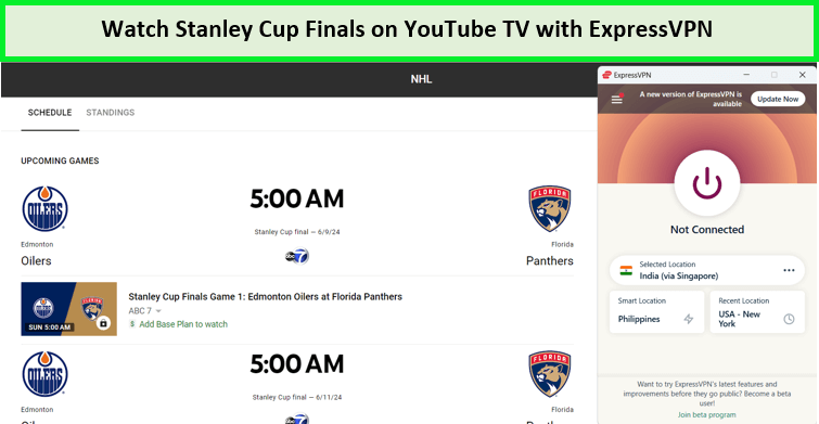 expressvpn-unblocks-stanley-cup-finals-on-youtube-tv-outside-USA