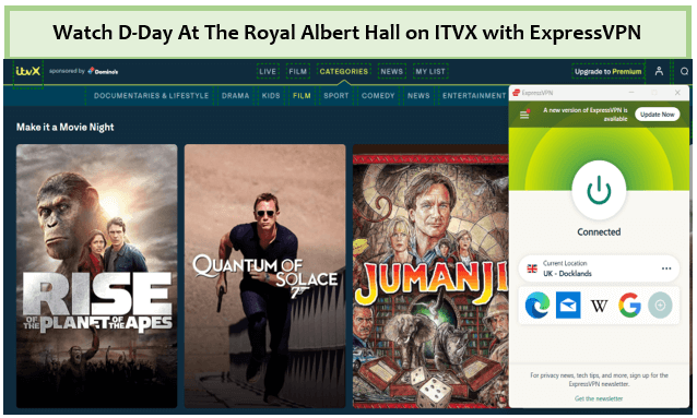 watch-d-day-at-the-royal-albert-hall in-Spain-on-itvx